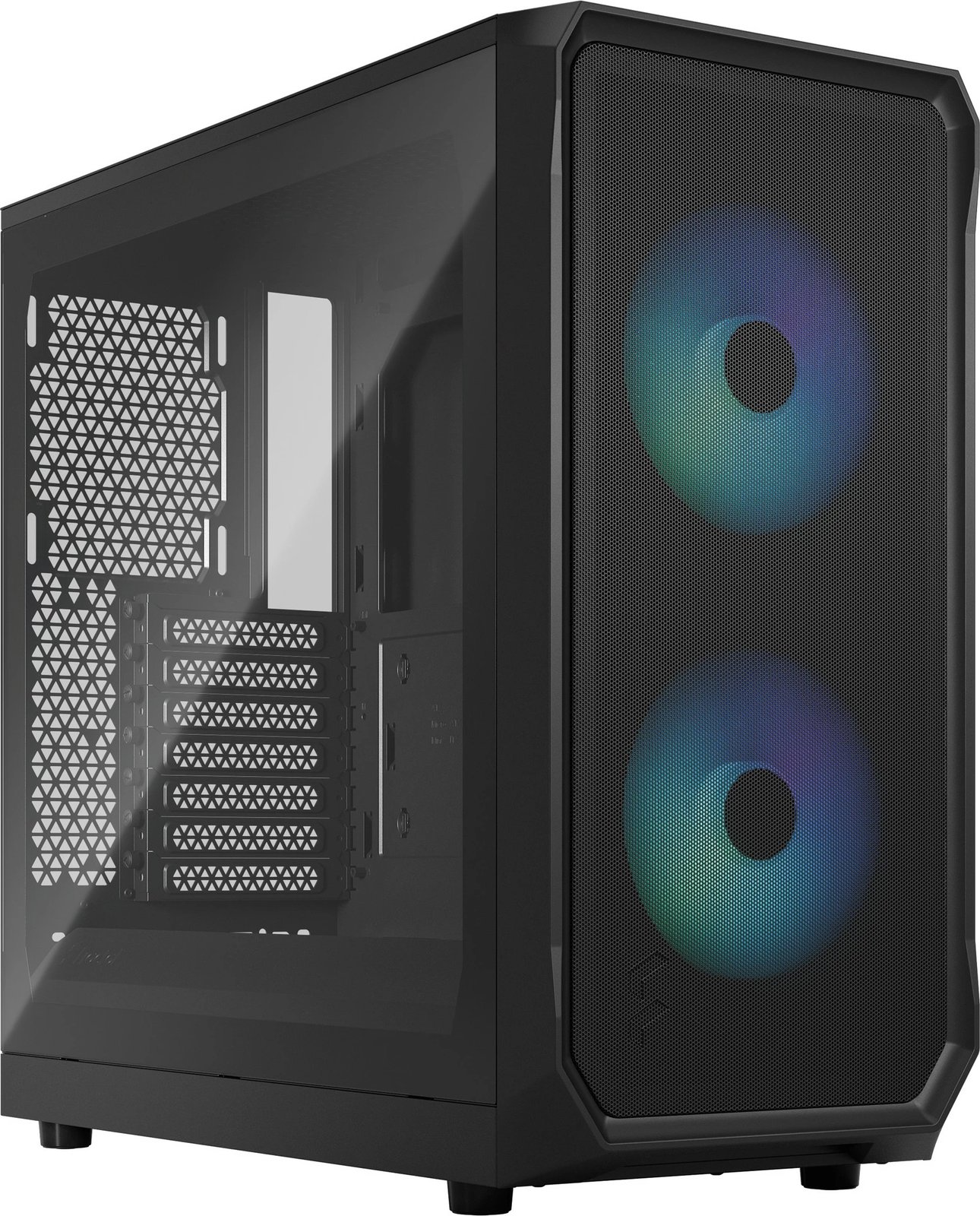 Kasë Fractal Design Focus 2, ATX, micro ATX, Mini-ITX, e zezë