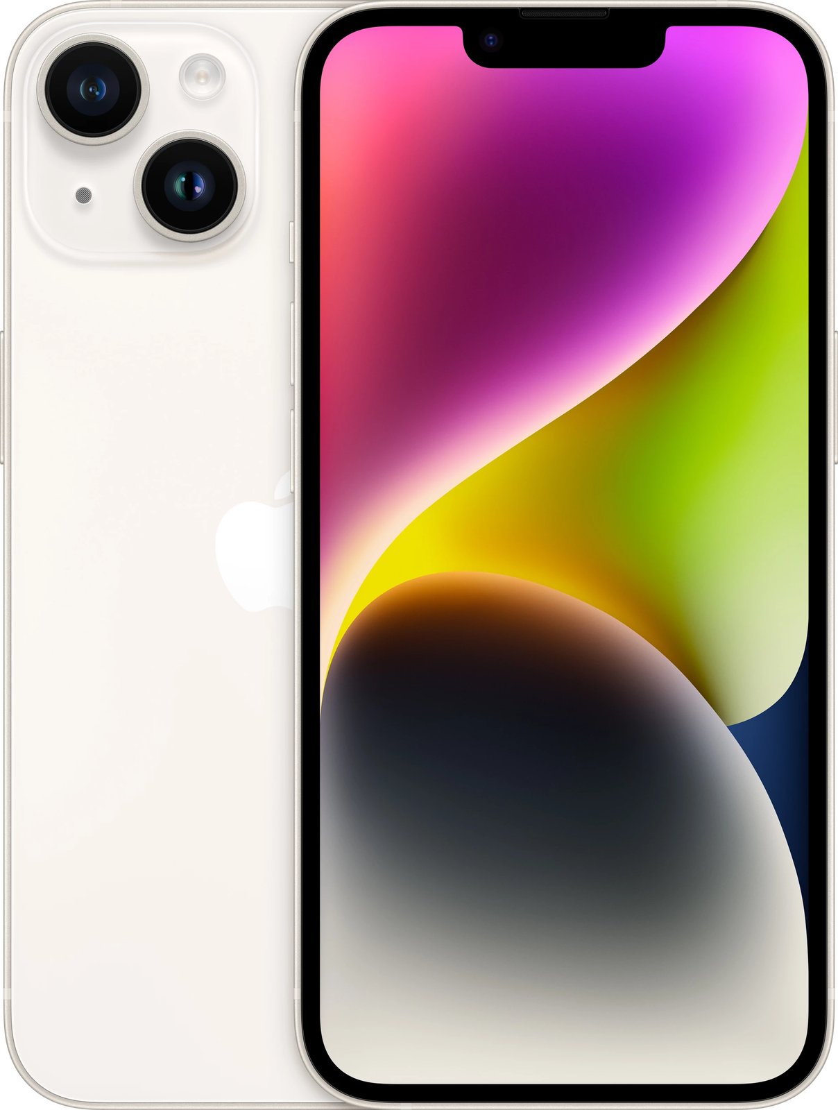 Celular Apple iPhone 14, 6.1", 128GB, starlight
