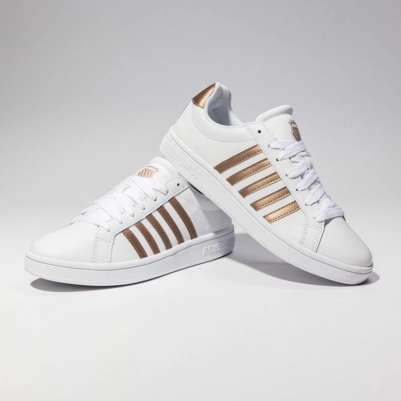 Këpucë femra K-Swiss, të bardha