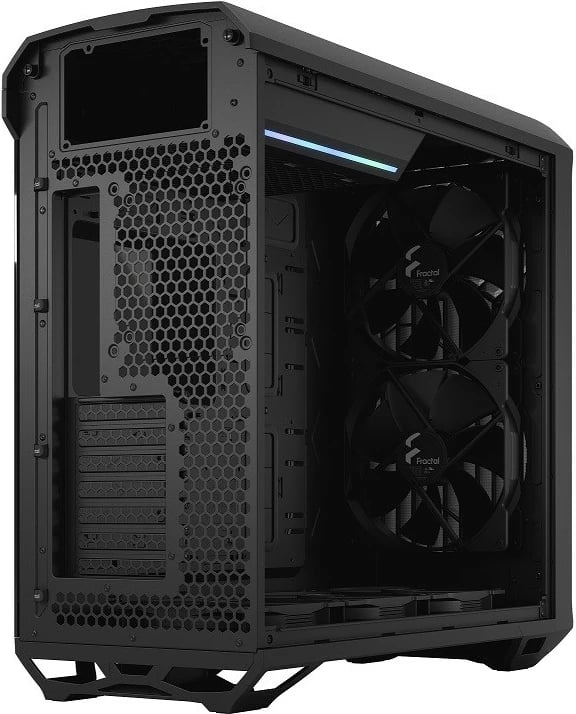 Kasë Fractal Design Torrent Black TG Light Tint, ATX, xham i temperuar, e zezë