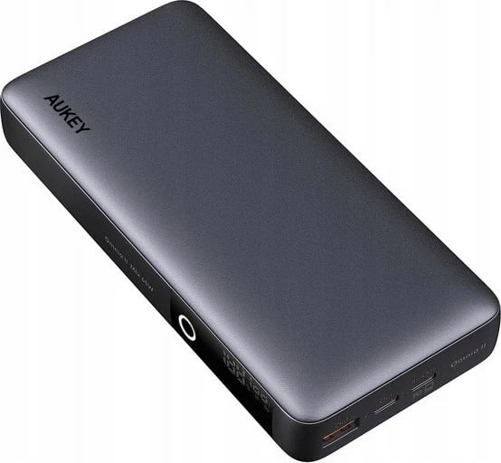 Power bank AUKEY PB-Y43, 20000mAh, 65W, 3xUSB, Gri