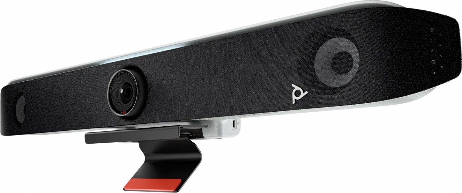Video bar POLY Studio X52, 4K Ultra HD, mikrofon i integrum, i zi