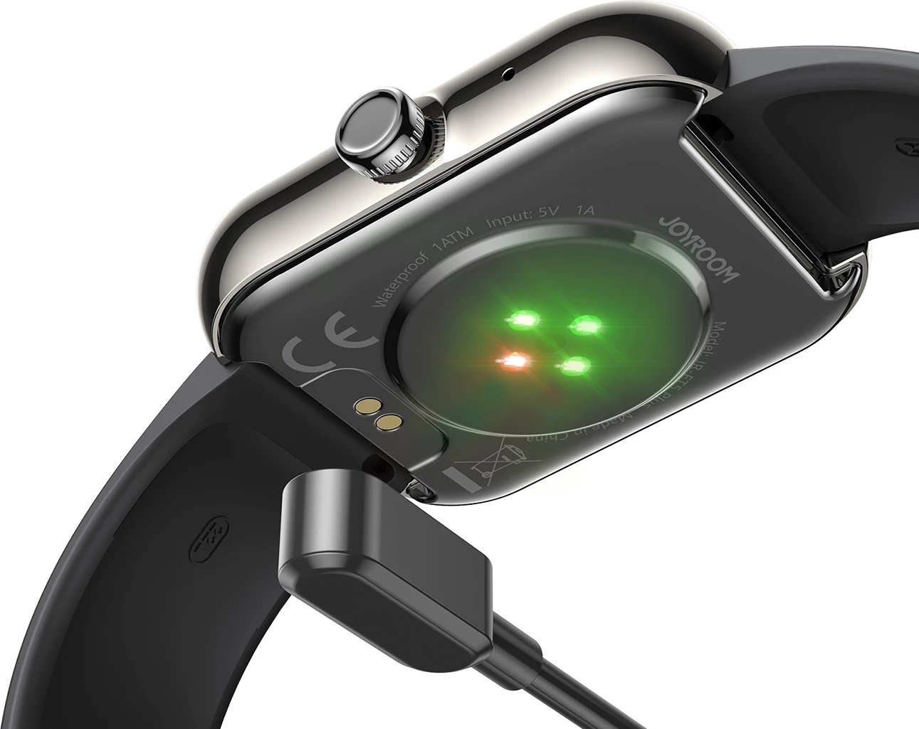 Smartwatch Joyroom Fit-Life JR-FT5 Plus, 1.96 inç, Bluetooth 5.4, 300 mAh, e zezë