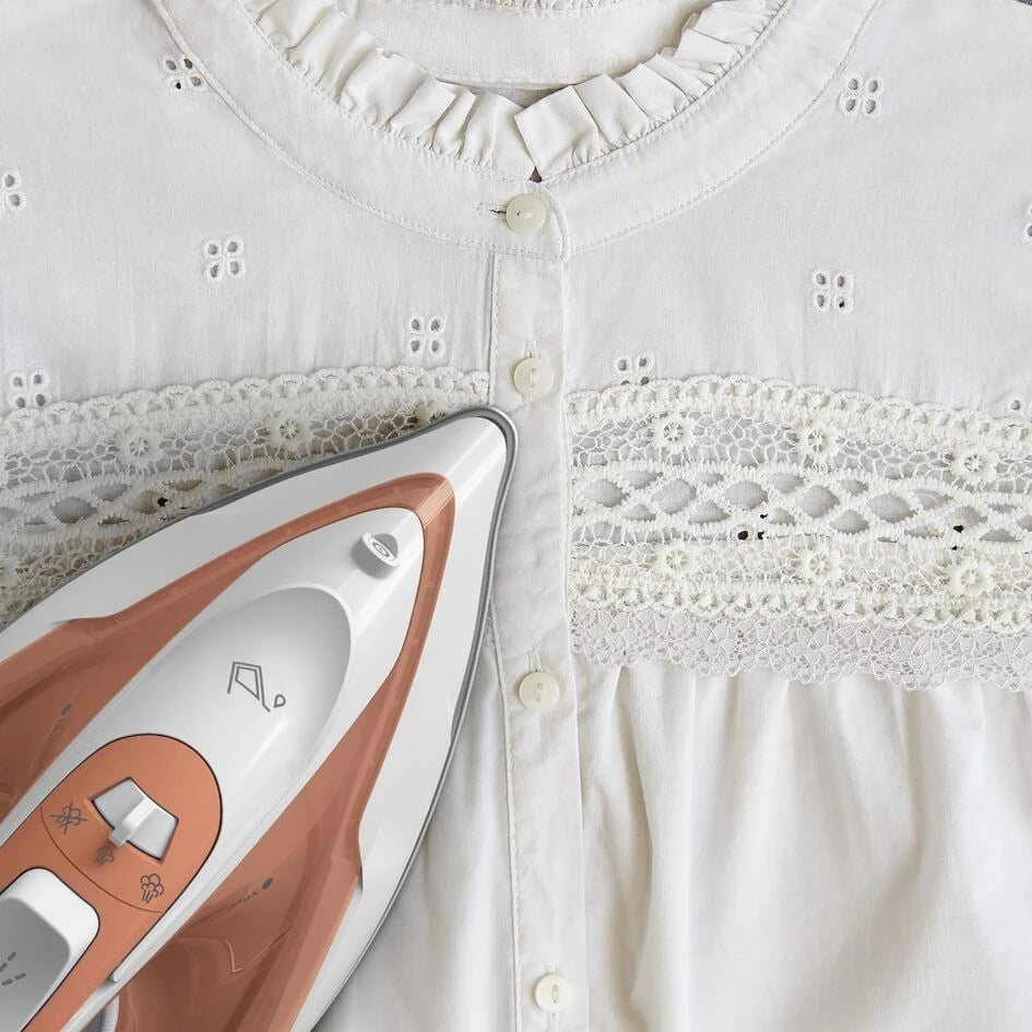 Hekur Tefal Virtuo 30 FV2C40E0, 2000 W, pllaka qeramike, pjeshkë/bardhë