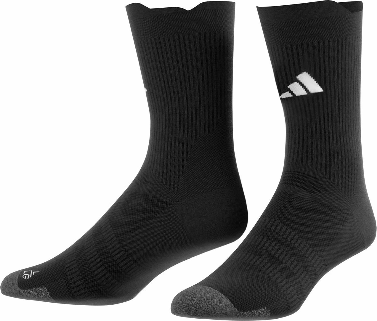 Çorape futbolli adidas unisex, të zeza