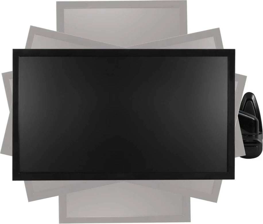 Mbajtës muri për monitor Arctic Cooling W1-3D, me teknologji Gas Lift, Alumini