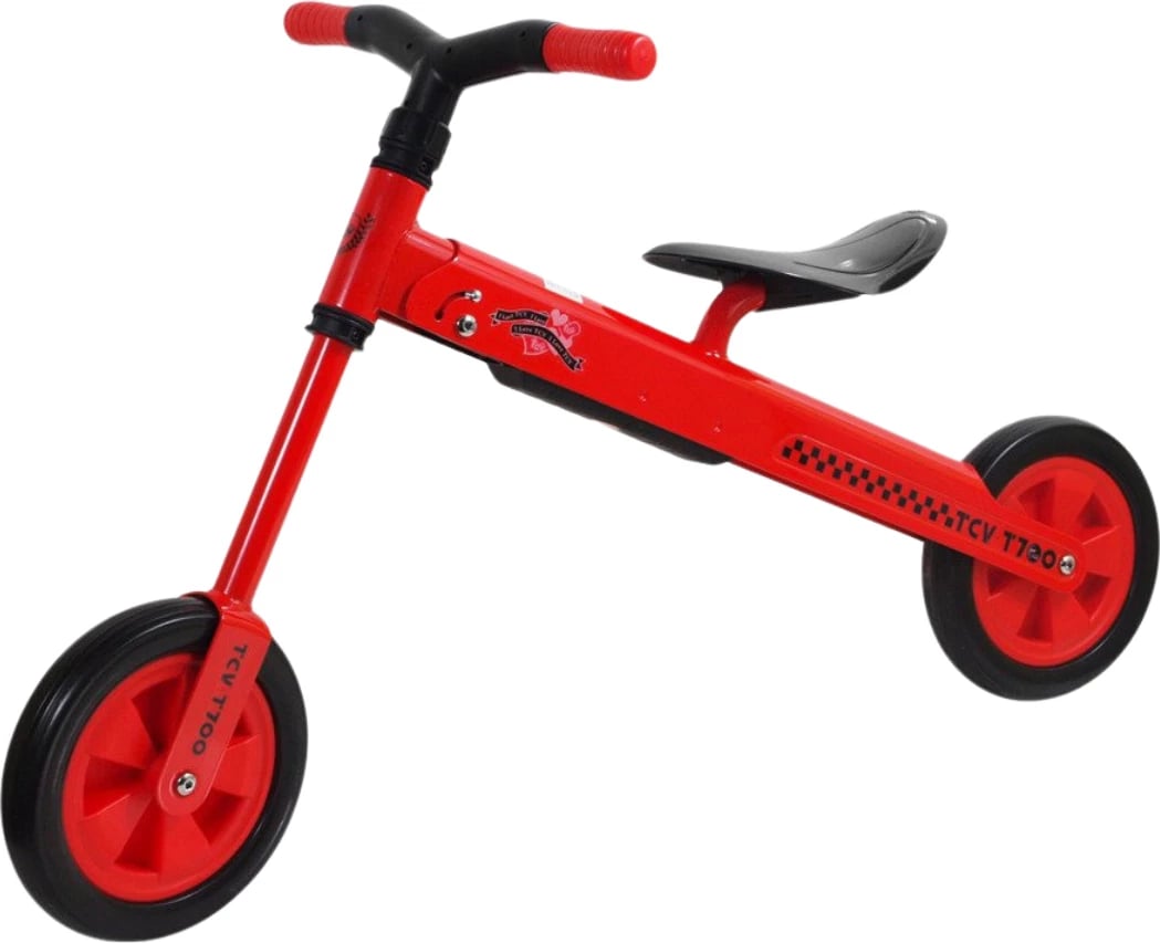 Biçikletë balancuese për fëmijë Smj, e kuqe