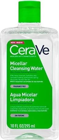 Ujë micelar pastrues ultra i butë hidratues CERAVE unisex 295ml