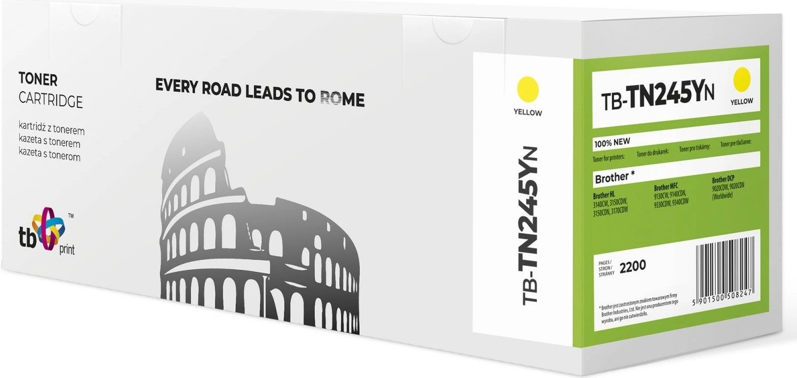 Toner TB Print TB-TN245YN për Brother, Yellow