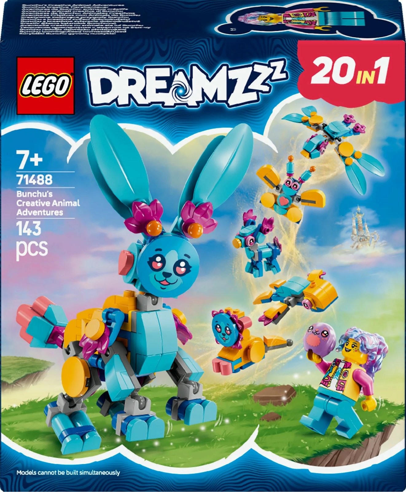 Set ndërtimi LEGO DREAMZzz 71488, 143 pjesë, shumëngjyrësh