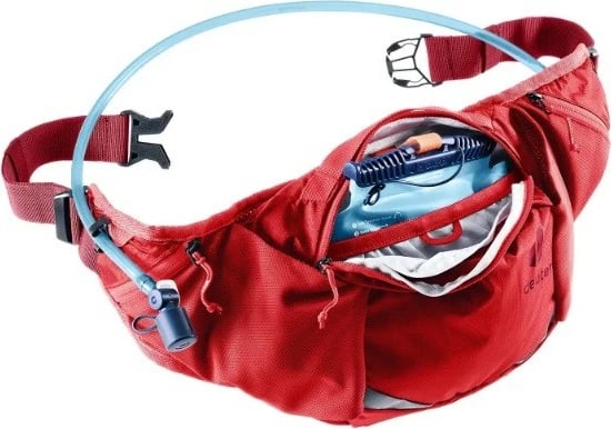 Çantë beli Deuter Pulse 3 l, e kuqe