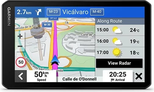 GPS Garmin Drivecam 76, 32GB, 7 inch, e zezë