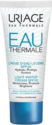 Krem fytyre URIAGE Eau Thermale Light Water Cream SPF20 unisex 40ml