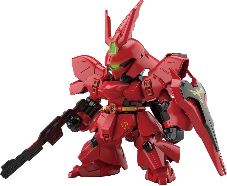 Model Bandai SDEX SAZABI, i kuq