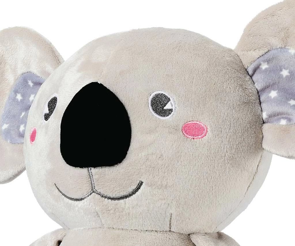 lodër pelushi koala me projektor, Milly Mally, 10 ninulla dhe 5 white noise, timer 30/60/90 min, 7 ndriçime, gri