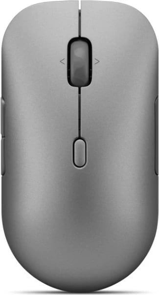 Maus pa kabëll, Lenovo Multi-Mode Pro Plus 6050 4Y51S61878, 2.4 GHz + Bluetooth, 4000 DPI, 10 butona, gri Luna