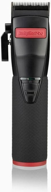 Makinë rroje flokësh Babyliss FX8700RBPE, me bateri, 5 krehra, e zezë me të kuqe