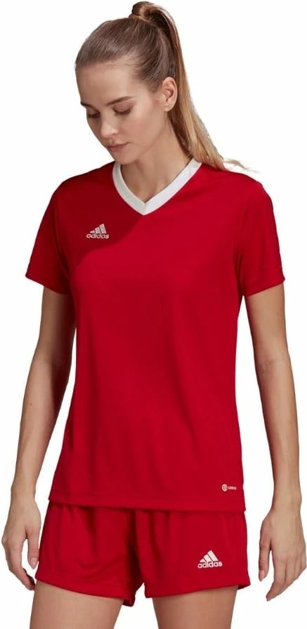 Maicë futbolli për femra adidas, e kuqe