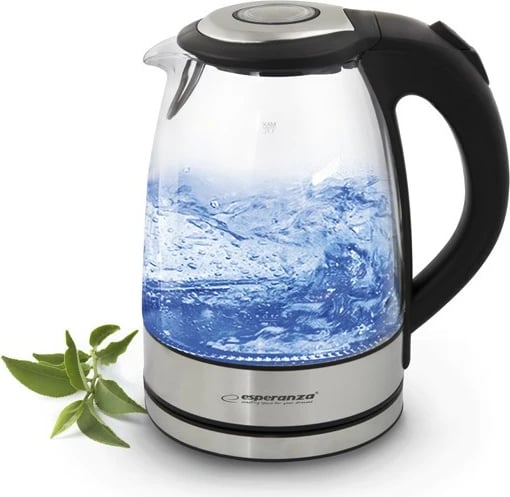Çajnik elektrik Esperanza YOSEMITE EKK012, 1.7L, xham, i zi