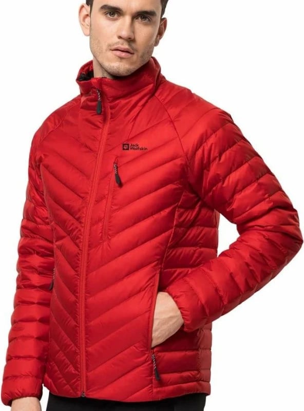 Jakne për meshkuj Jack Wolfskin, e kuqe