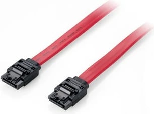 Kabllo SATA III Equip 0.5m, 7-pin, mashkull-mashkull, e kuqe