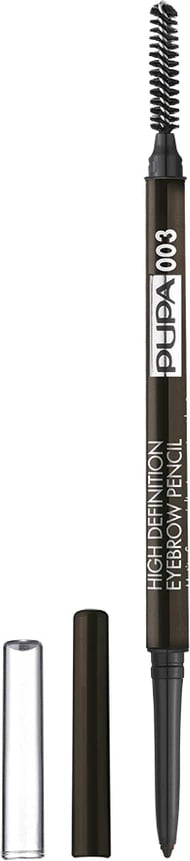 Laps për vetulla Pupa Milano High Definition Eyebrow Pencil për femra 003 Dark Brown 0.09g