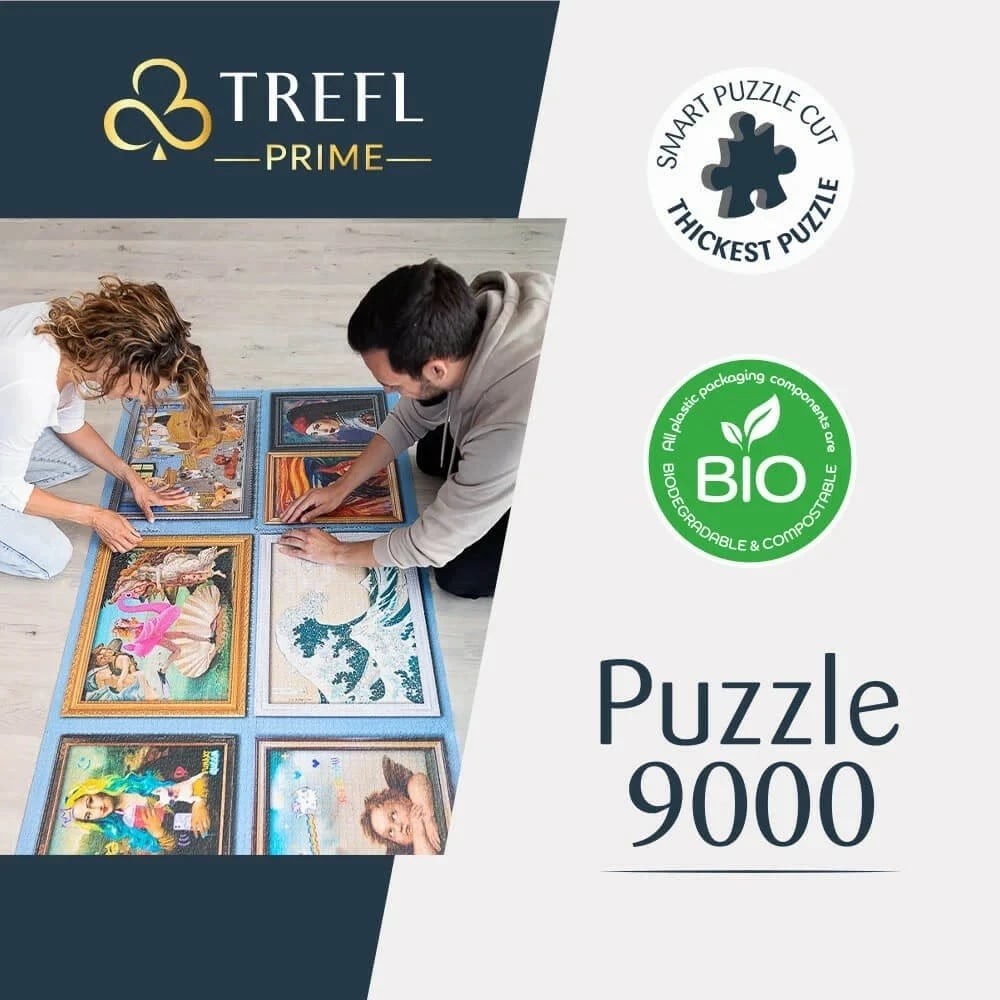 Puzzle Trefl Avengers 81022, 9000 pjesë, Marvel, me poster