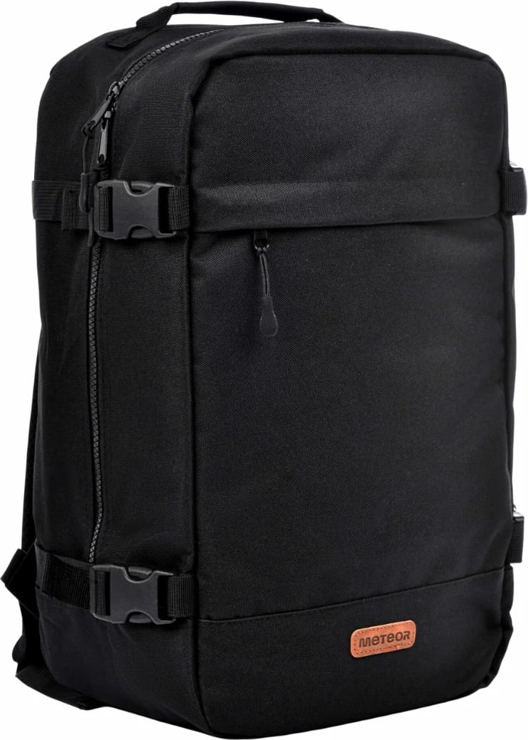 Çantë shpine Meteor unisex, e zezë