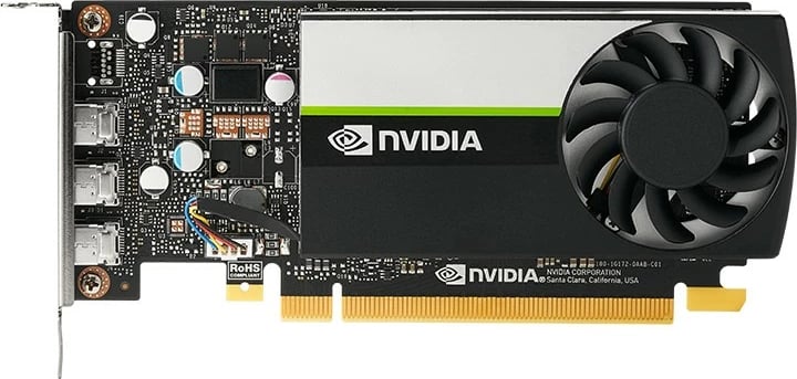 Kartelë grafike PNY T400, 4 GB, GDDR6, PCI Express x16 3.0, e zezë
