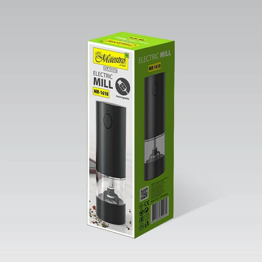 Mulli elektrik Maestro MR-1618, i zi