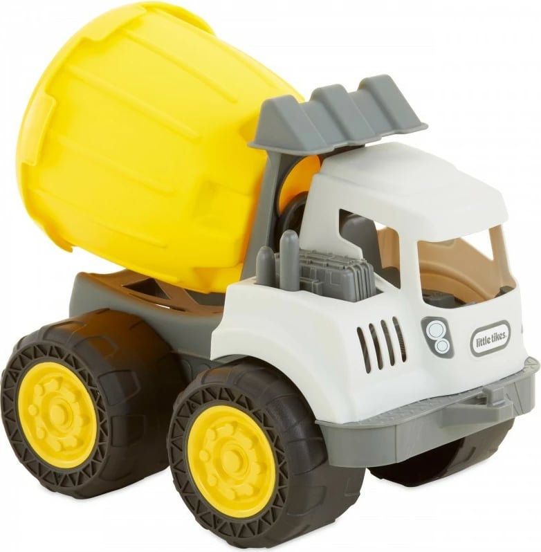 Kamion betoniarke lodër Little Tikes Dirt Diggers 2-n-1, plastikë, e verdhë/gri/bardhë