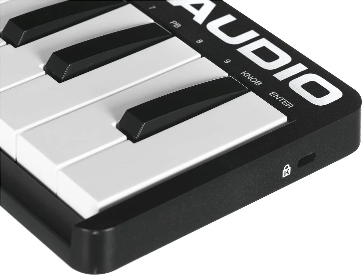 Tastierë MIDI M-AUDIO Keystation Mini 32 MK3, 32 taste, USB, Bardhë, Zi