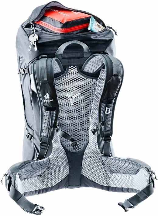 Çantë shpine Deuter, unisex, e zezë