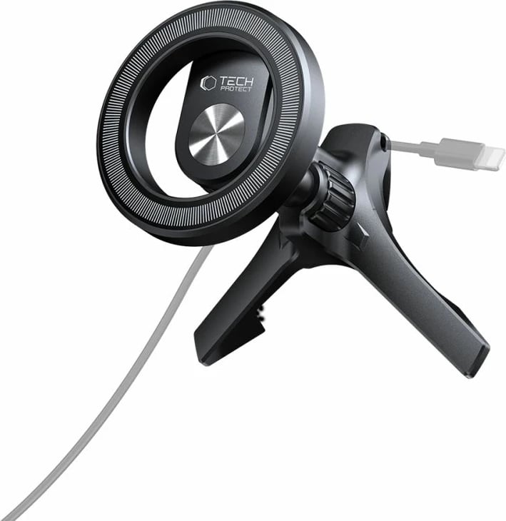 Mbajtës magnetik për veturë Tech-Protect N53 me MagSafe, i zi