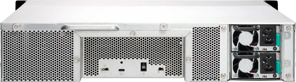 Kabinet ruajtje JBOD, QNAP TL-R1200C-RP, 12x3.5" SATA 6Gb/s, USB 3.2 Gen 2 Type‑C, Rack 2U, furnizim redundant