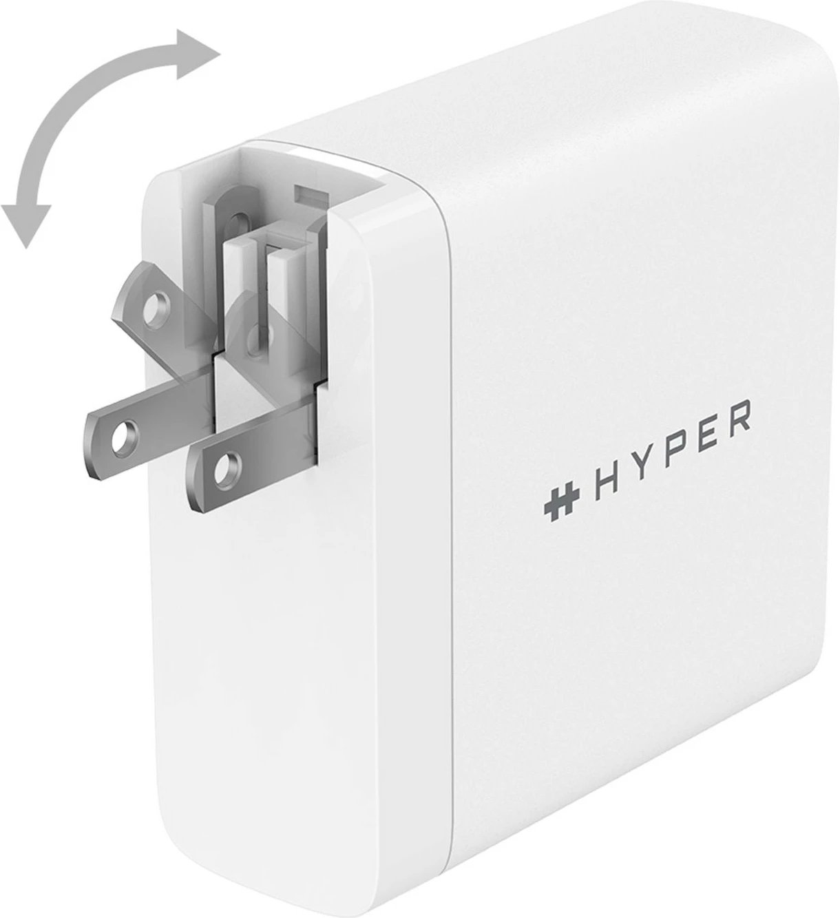 Karikues universal Targus HyperJuice 140W GaN, 2x USB-C, i bardhë