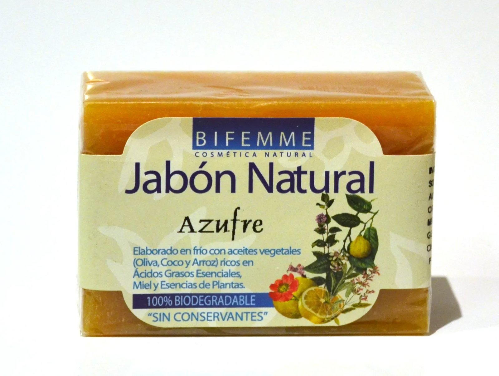 Sapun natyral Ynsadiet Azufre unisex 100g