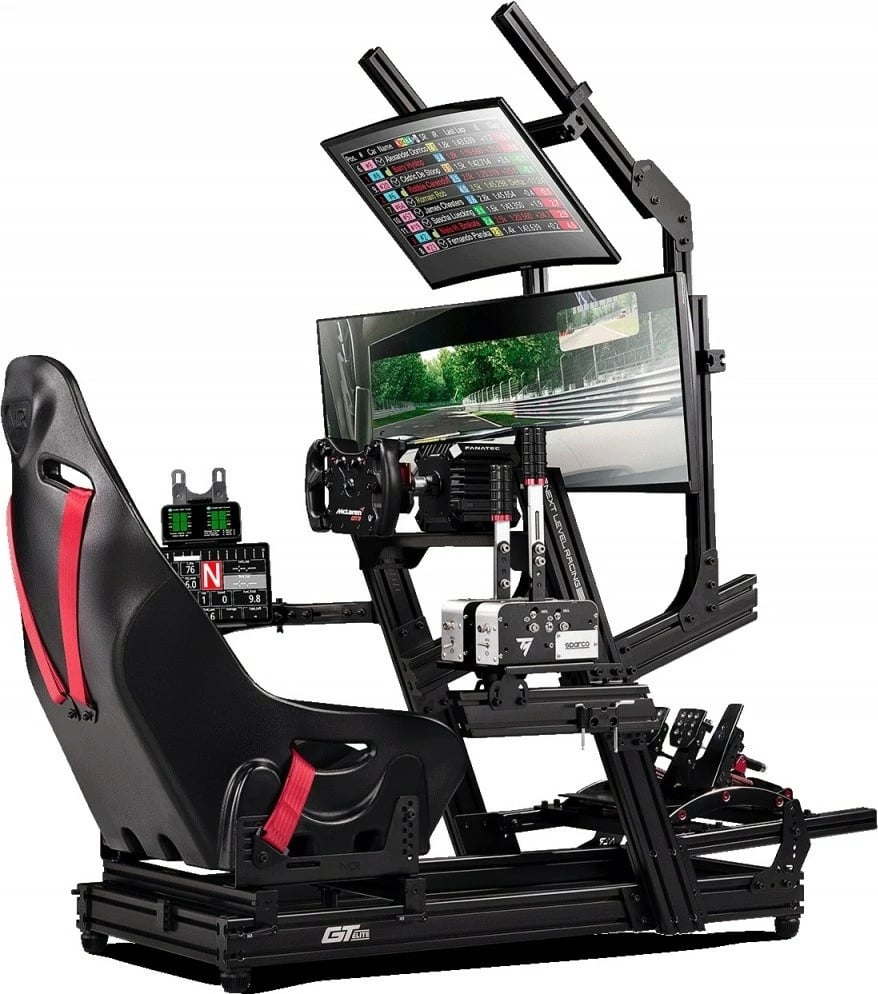 Kokpit simulimi Next Level Racing GTElite, alumini, Front & Side Mount, i zi