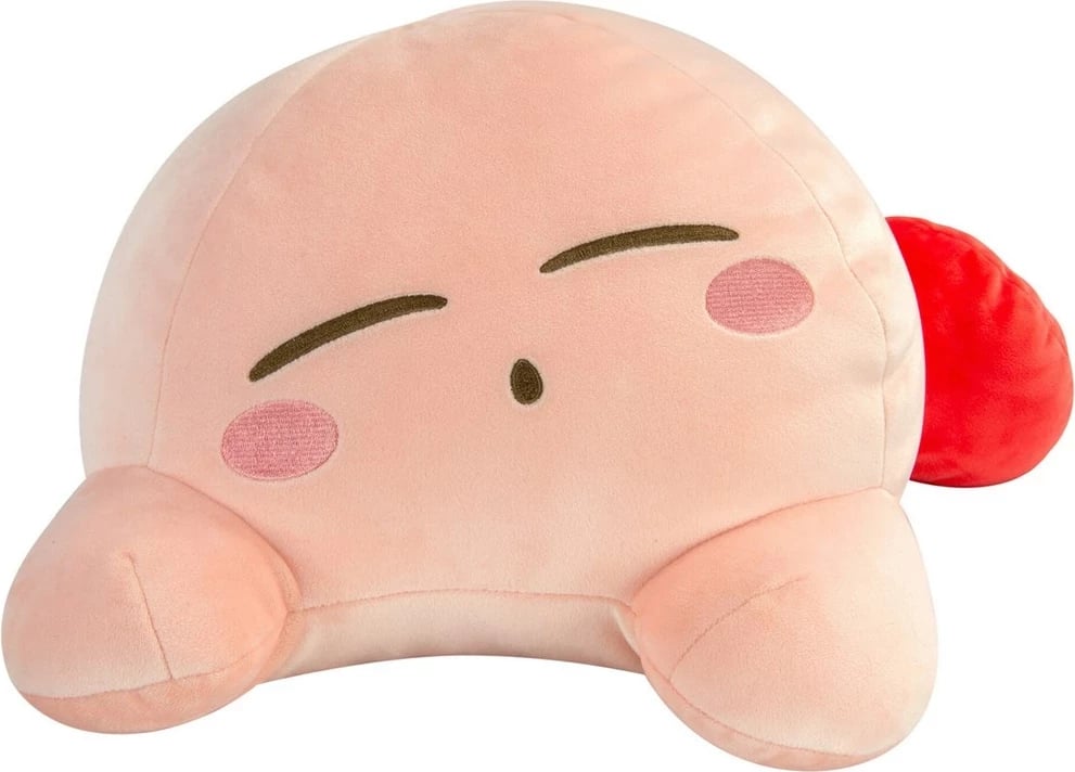 Lodër pelushi TOMY Club Mocchi-Mocchi Suya Suya Sleeping Friend Kirby, 38 cm, shumëngjyrëshe