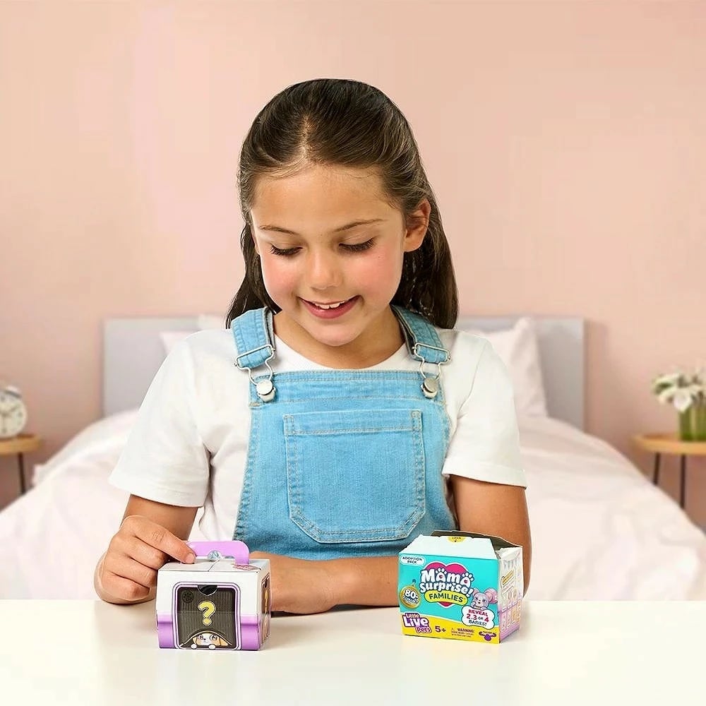 Set lodrash koleksionuese Little Live Pets Families, 8 copë, për vajza, Mix