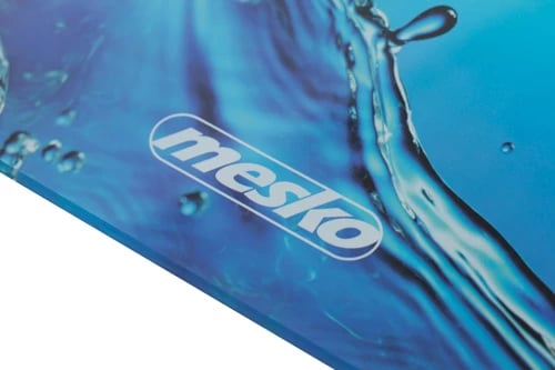 Peshore banjoje digjitale, Adler, MS 8156, kapacitet 150 kg, gradim 100 g, ekran LCD, xham i kalitur 6 mm, blu