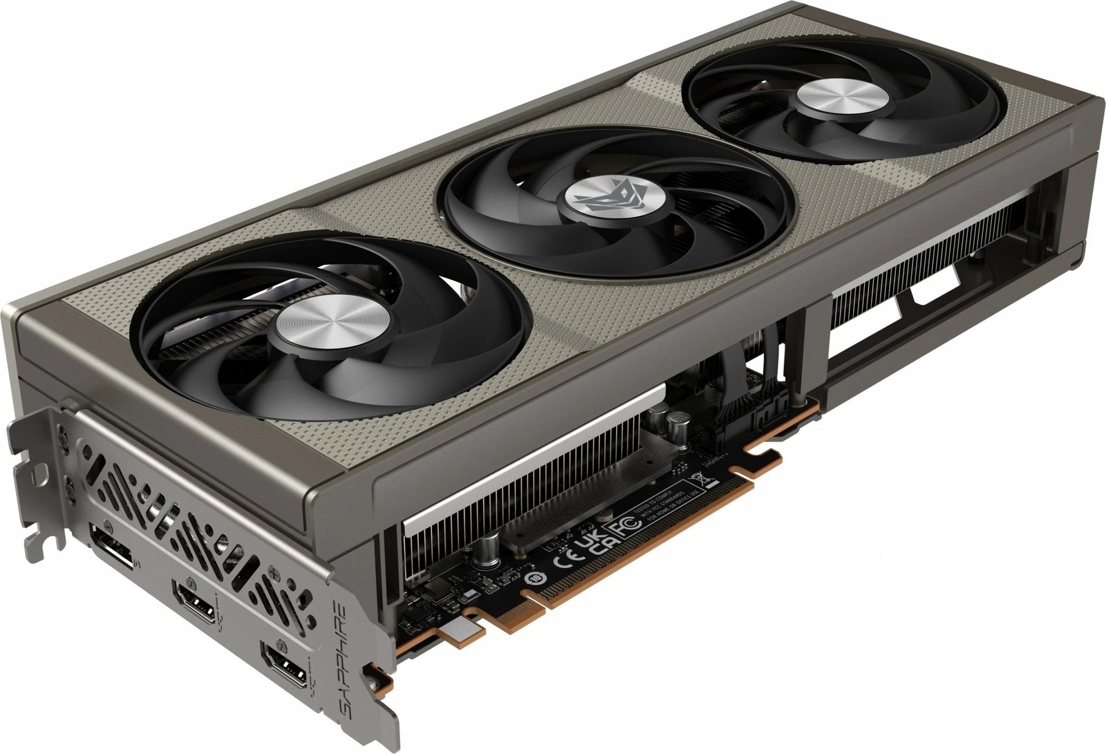 Kartelë grafike Sapphire RX 9060 XT Nitro+ GAMING OC 16GB GDDR6, gri