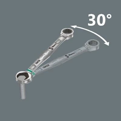 Çelës Wera Joker, 17 mm, Inox
