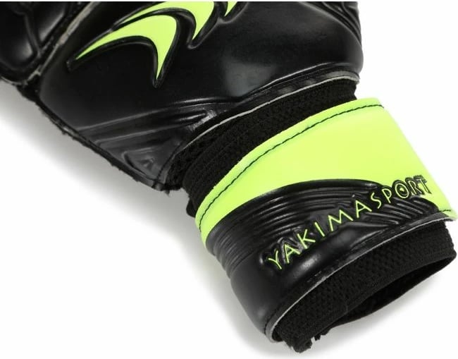 Dorashka për portier Yakimasport GripMaster 4 për femra dhe fëmijë, të zeza dhe jeshile