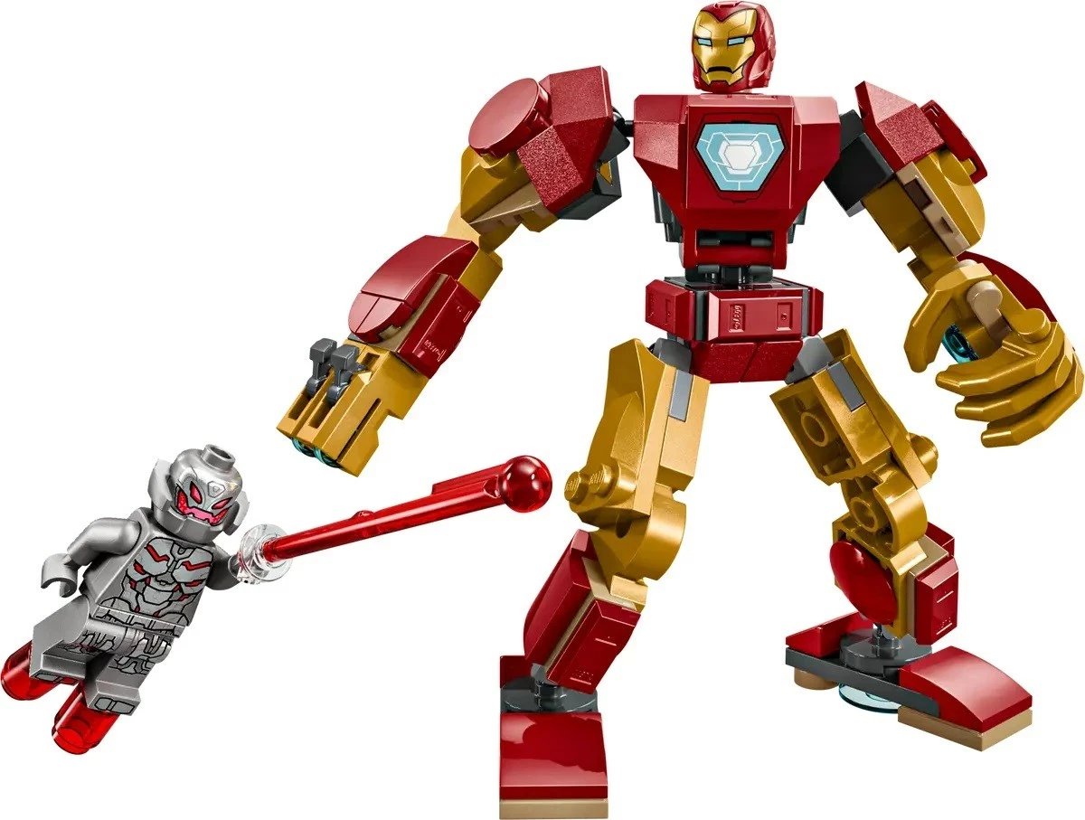 Set LEGO Marvel 76307 Iron Man Mech vs. Ultron