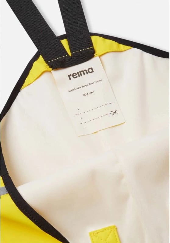 Pantallona shiu për fëmijë Reima, të verdha