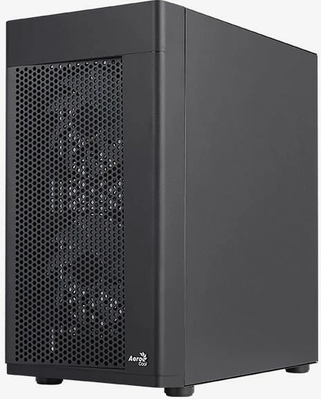 Kasë AeroCool Hexform TG FRGB, Mini Tower, Micro ATX/Mini ITX, e zezë Kasë AeroCool Hexform TG FRGB, Mini Tower, Micro ATX/Mini ITX, e zezë