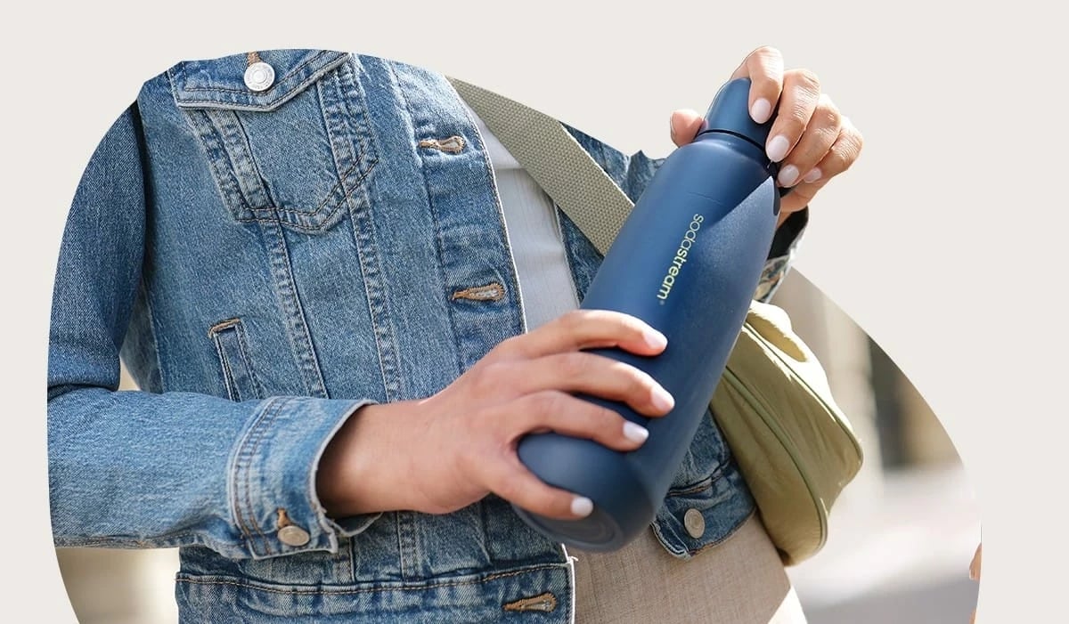 Shishe Sodastream Fizz&Go 900ml, navy blue