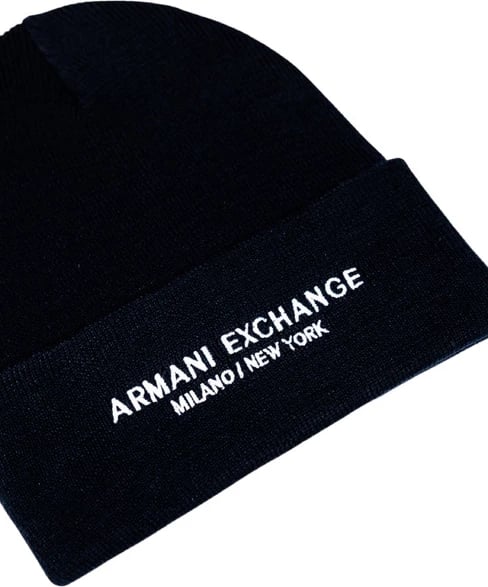 Kapelë Armani Exchange për meshkuj, e kaltërt