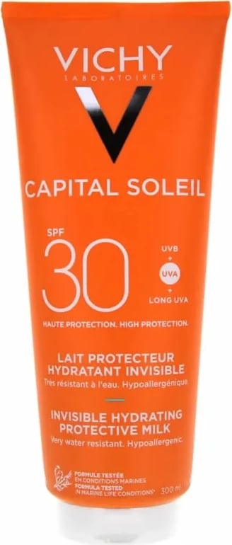 Qumësht dielli për fytyrë dhe trup Vichy Capital Soleil SPF30 unisex 300ml